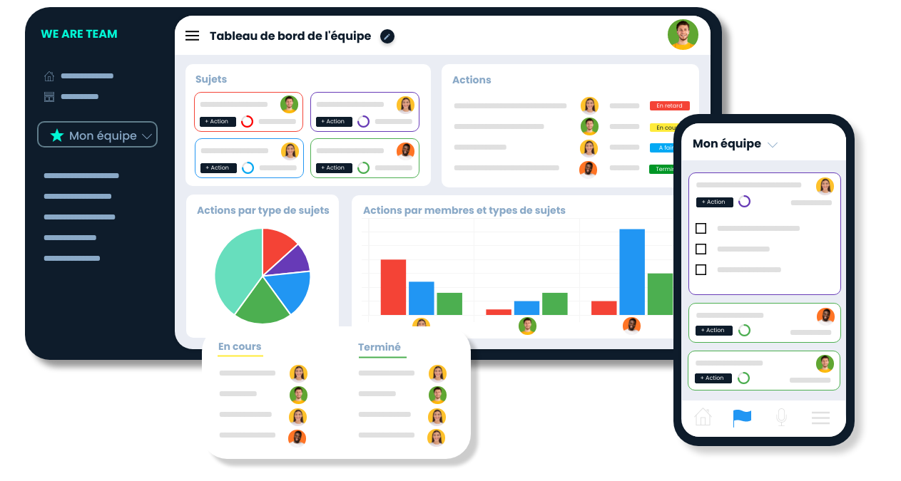 Remontée de problème en atelier avec application digital mobile